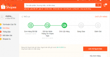Cách tra cứu hành trình đơn hàng Shopee