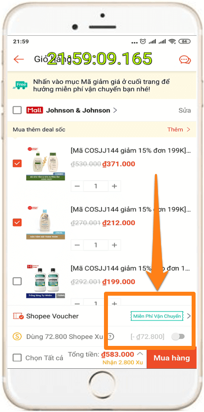 Cách săn mã giảm giá Shopee nhanh 