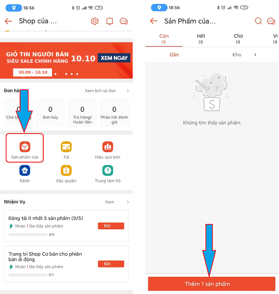 Cách đăng bán sản phẩm trên Shopee