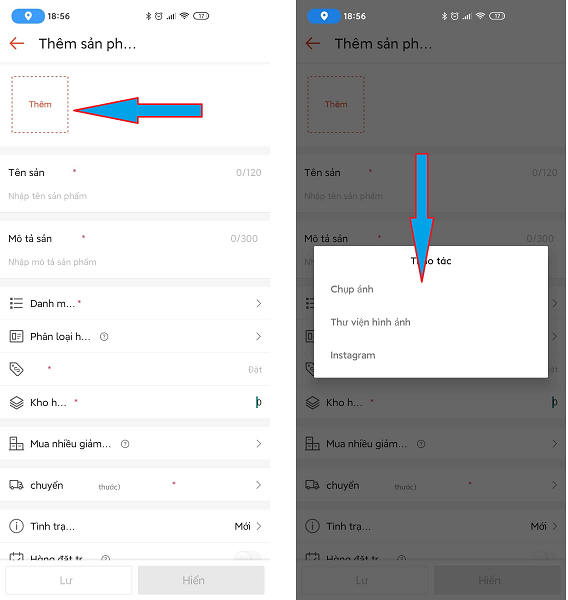 Cách đăng bán sản phẩm trên Shopee