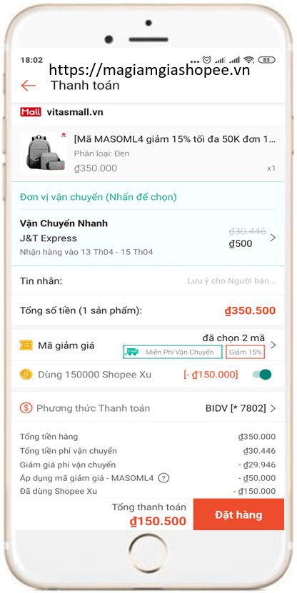 Hướng dẫn khiếu nại Rẻ Vô Địch Shopee