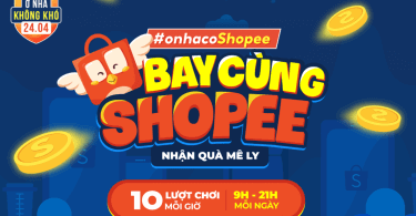Trò chơi Bay cùng Shopee