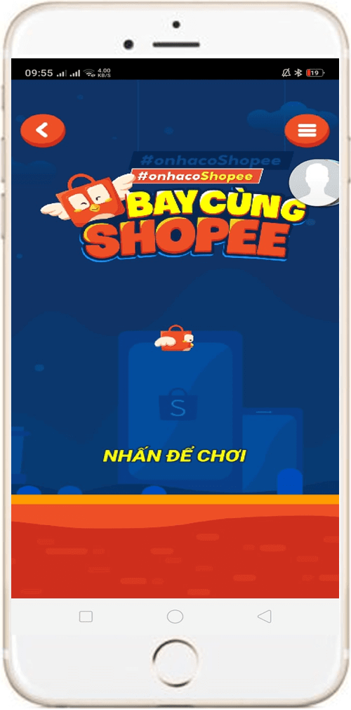 Trò chơi Bay cùng Shopee