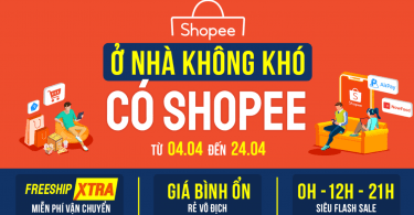 Ở nhà không khó có shopee lo