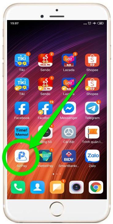 Hướng dẫn đổi số điện thoại Airpay