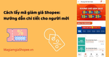 Cách lấy mã giảm giá Shopee Hướng dẫn chi tiết cho người mới