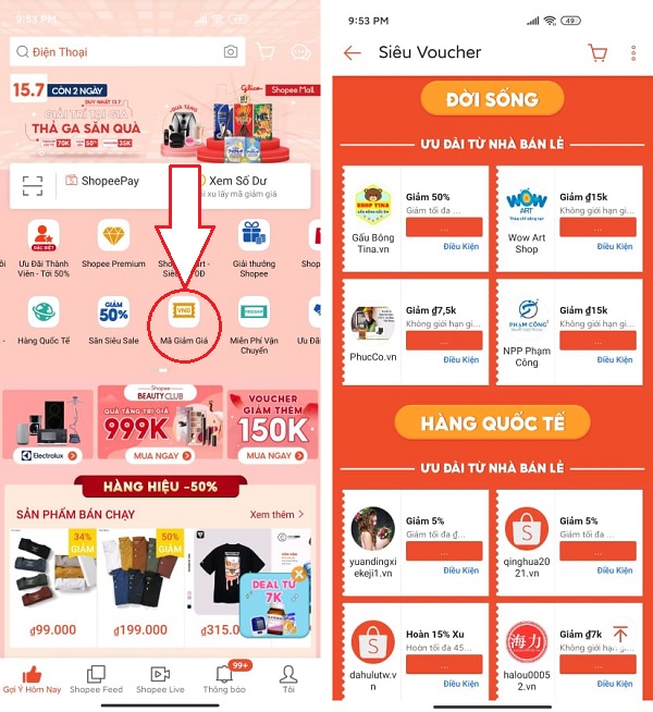 Shop Voucher Shopee là gì 