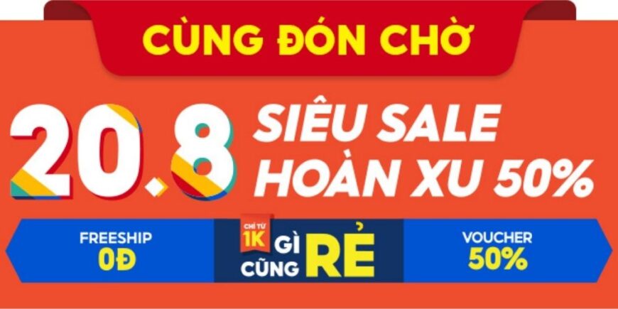 Shopee 20.8 có gì