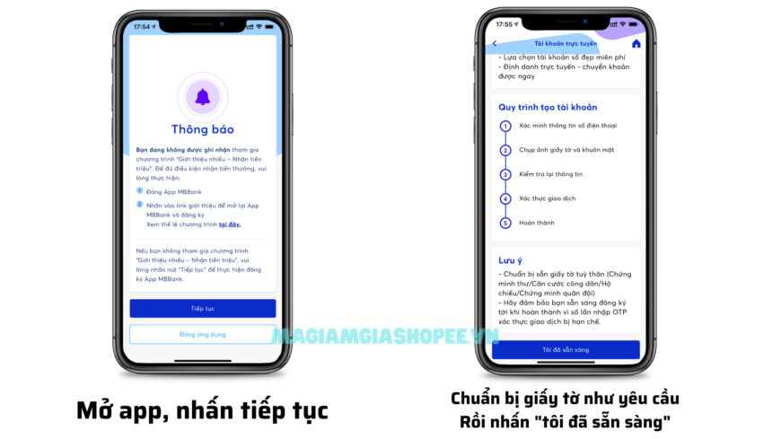 Hướng dẫn đăng ký tài khoản MBbank