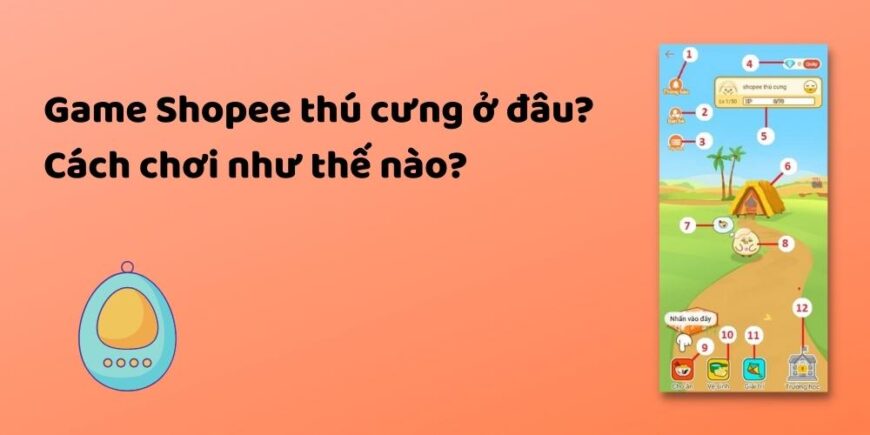 Game Shopee thú cưng 