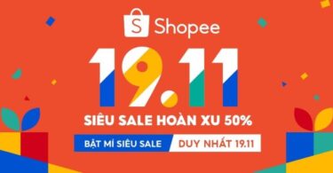 Voucher Shopee 19.11