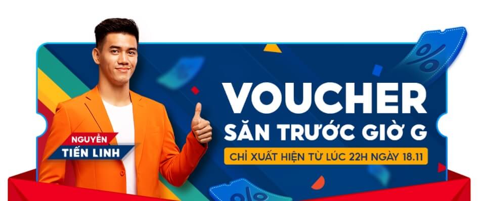 voucher trước giờ G Shopee 19.11