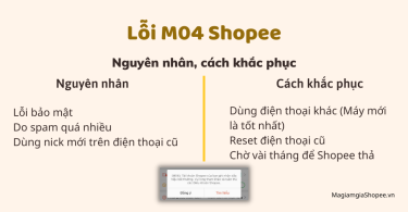 lỗi M04 Shopee là gì Cách khắc phục ra sao