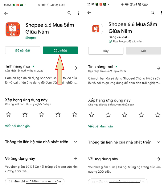 Cách tải ứng dụng Shopee trên điện thoại