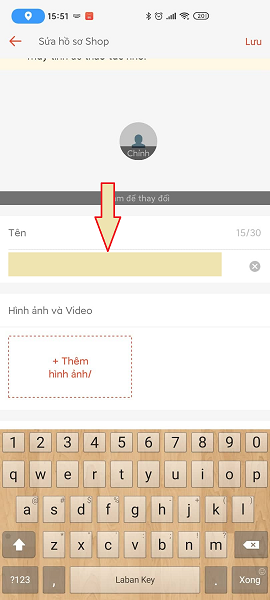 Cách đổi tên Shopee trên Shopee