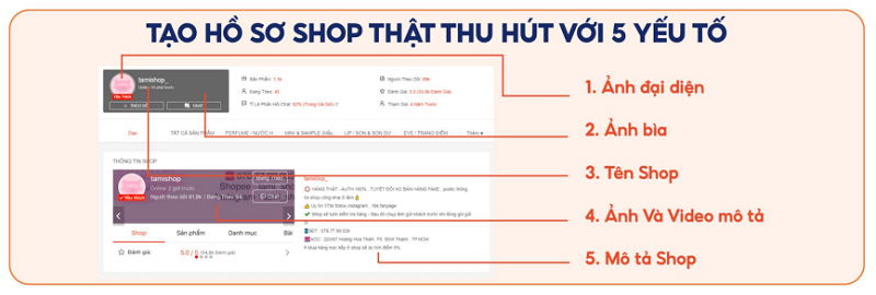 Cách thiết lập Shop trên Shopee cho người mới