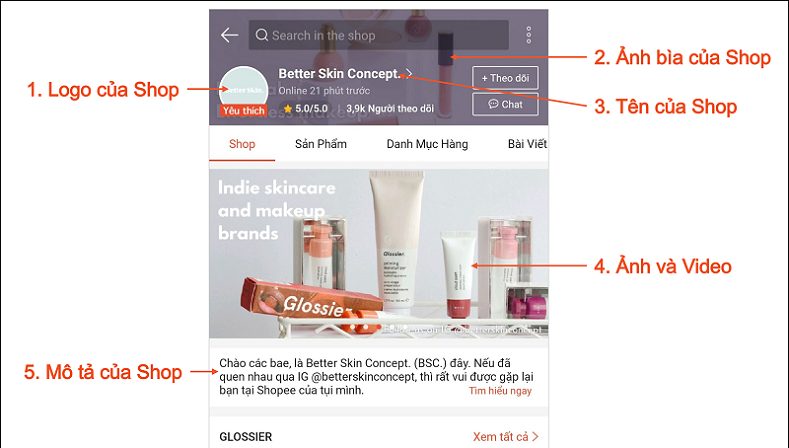 Cách thiết lập Shop trên Shopee cho người mới