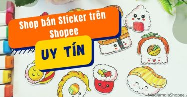 Shop bán Sticker trên Shopee