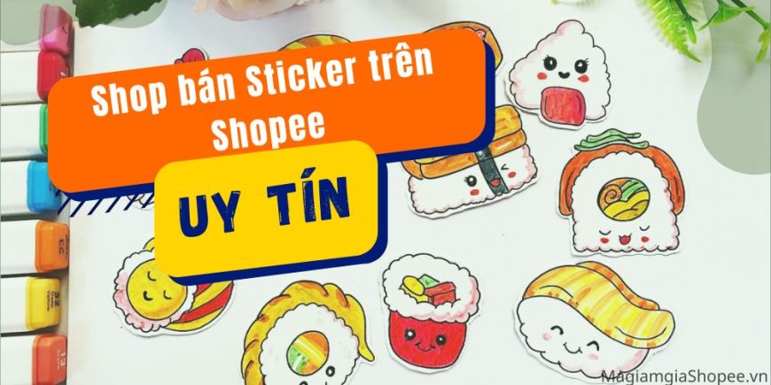 Shop bán Sticker trên Shopee