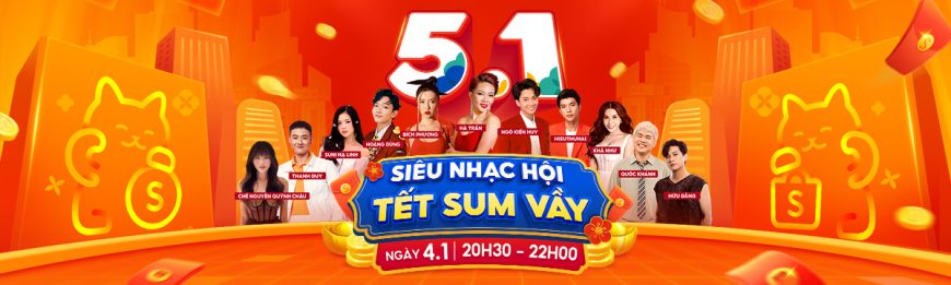Shopee Sale Tết 2023 5.1