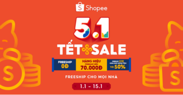 Shopee Sale Tết - Shopee 5.1