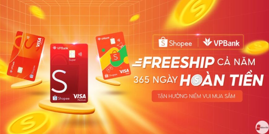thẻ tín dụng vp bank shopee