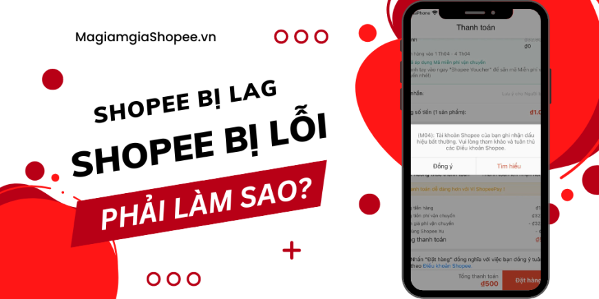 Shopee bị lag, shopee bị lỗi cách khắc phục