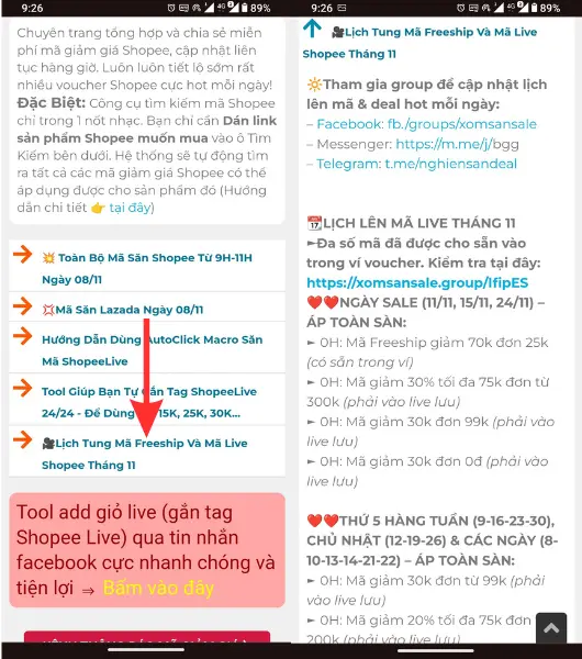 mã shopee live magiamgiashopee.vn