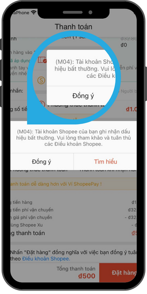 shopee bị lỗi