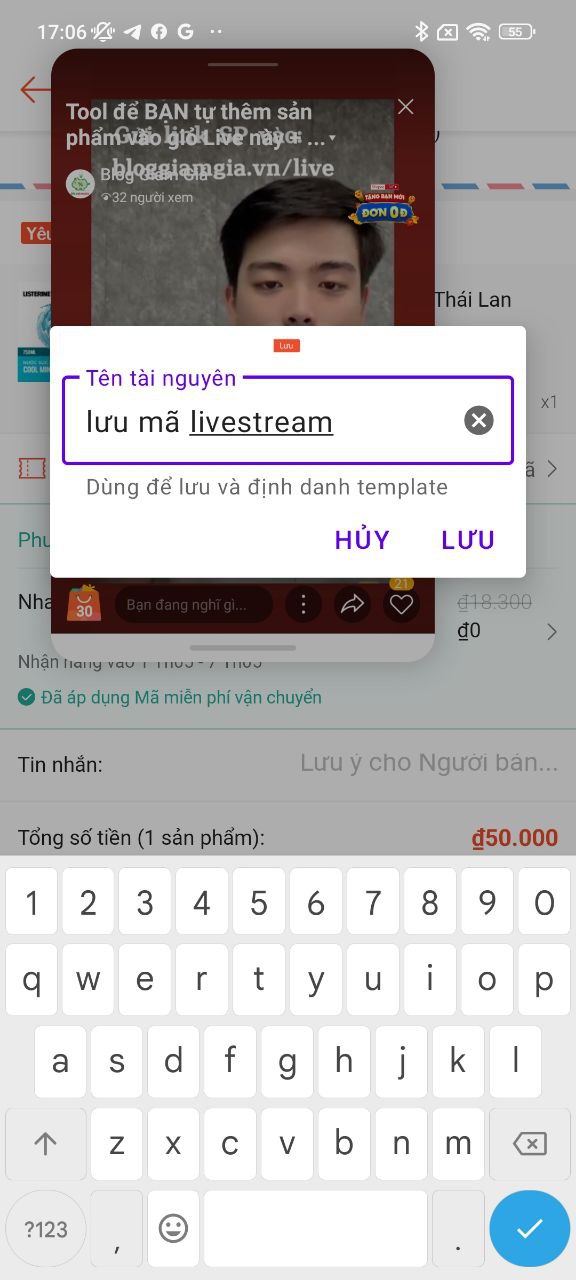 Hướng dẫn dùng Macro săn mã Shopee Live