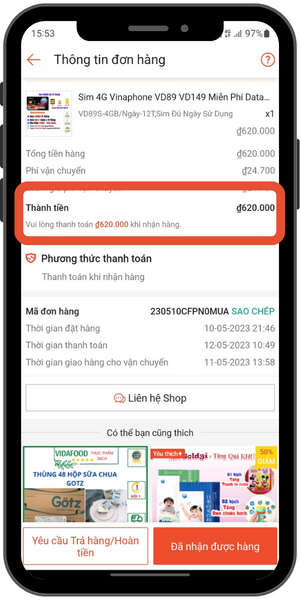 shopee có cho đồng kiểm không