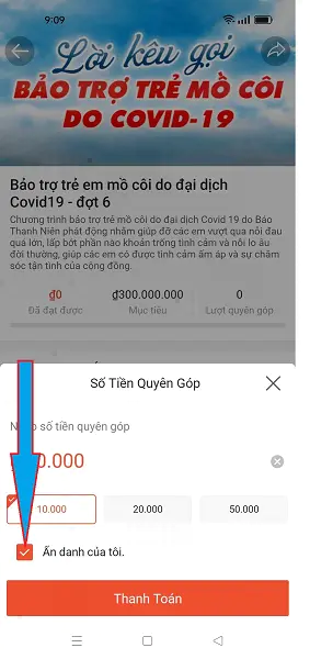 Quyên góp Shopee 3