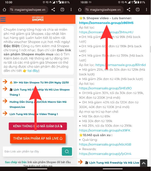 cách lấy mã shopee video magiamgiashopee