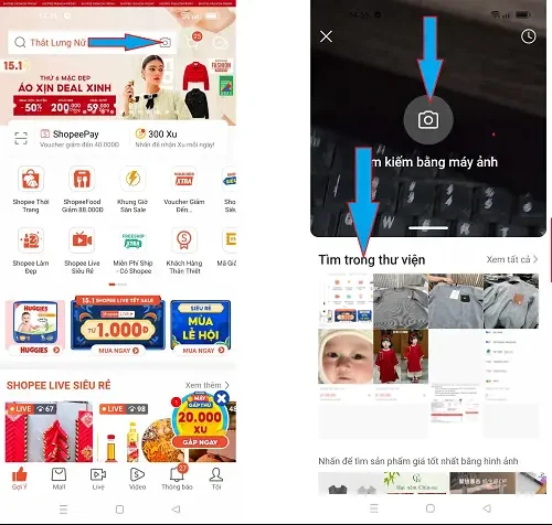 cách mua hàng trên Shopee