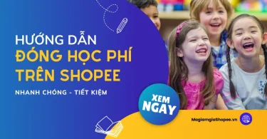 đóng học phí trên shopee