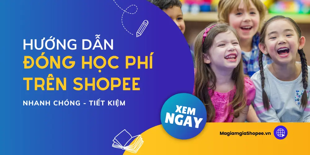 đóng học phí trên shopee
