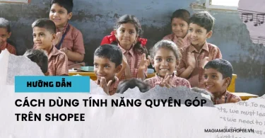quyên góp shopee