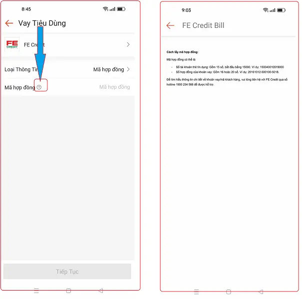thanh toán Khoản vay FE Credit trên shopee 4