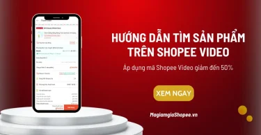 tìm sản phẩm trên shopee video