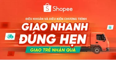 Giao hàng đúng hẹn Shopee