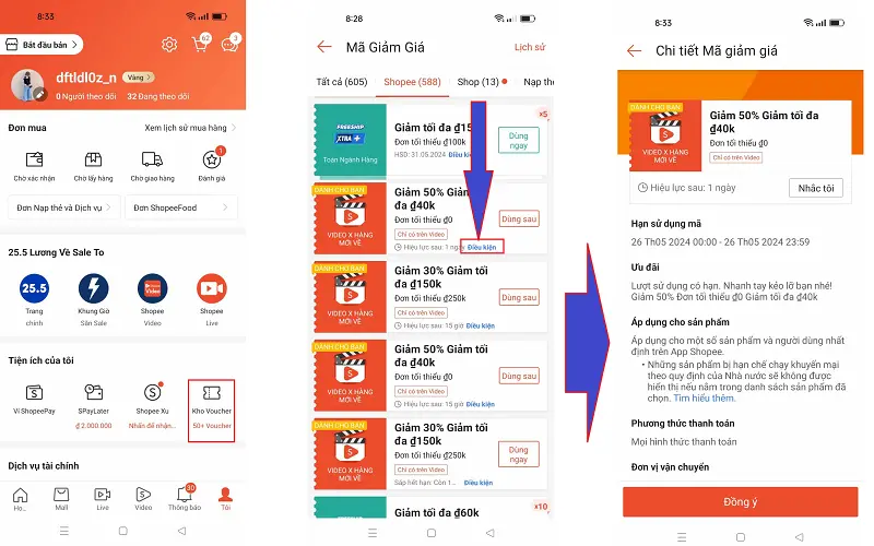 Mã giảm giá Shopee Hàng mới về 1