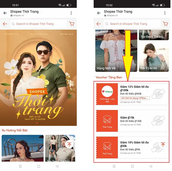 Shopee thời trang 3