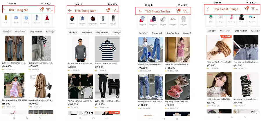 Shopee thời trang 7