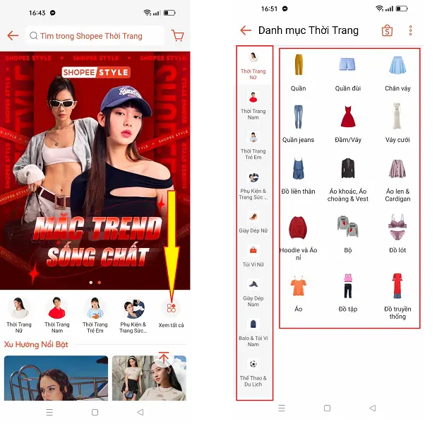 Shopee thời trang 9