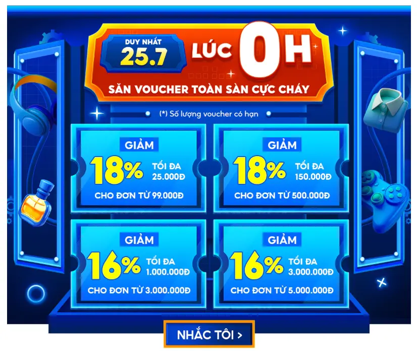voucher toàn sàn shopee 25.7 2025