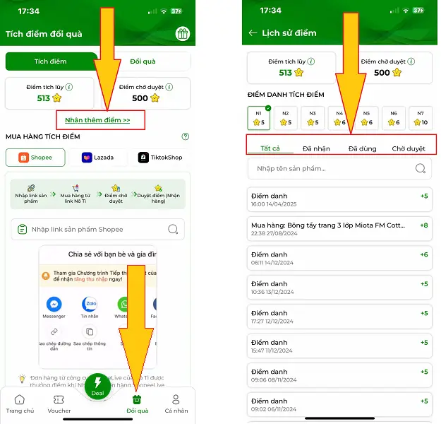 App Nô Tì 12