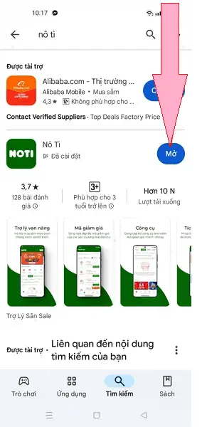 App Nô Tì 13