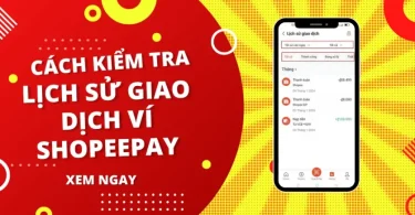 kiểm tra lịch sử giao dịch ví shopeepay