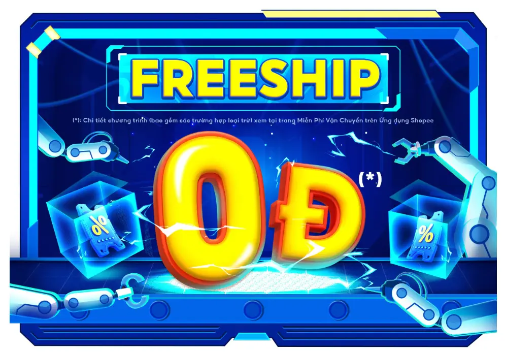 freeship 0đ mọi đơn shopee 25 10