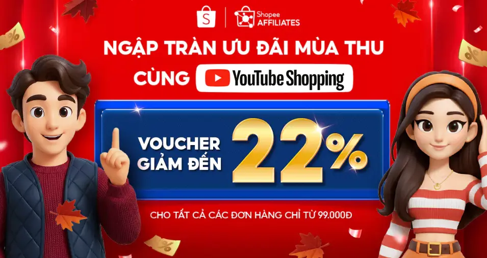 mã youtube shopee 1010